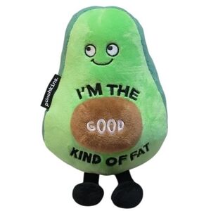 PUNCHKINS 'Im The Good Kind of Fat" Avocado Plushie